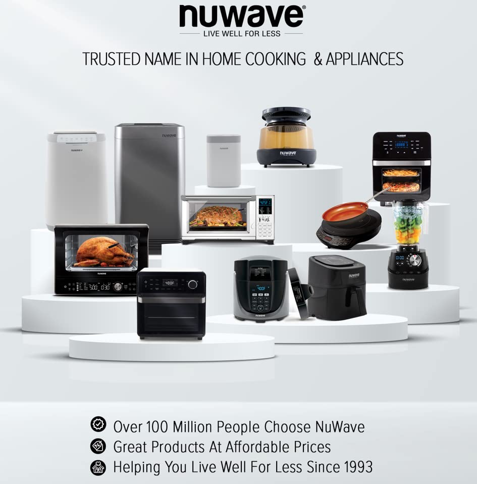 Nuwave Gold Precision Induction Cooktop, Powerful with Large 8 Heating Coil