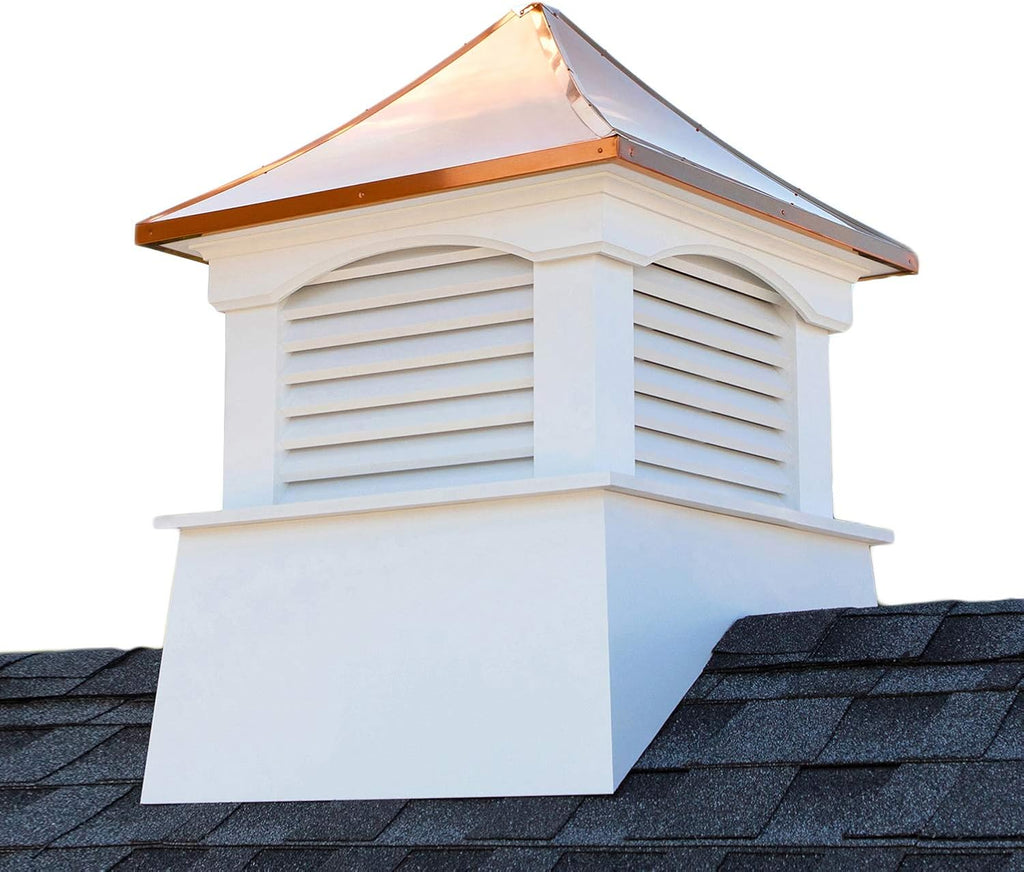 Good Directions 2126CV Coventry Vinyl Cupola, 26" square x 35" high, White