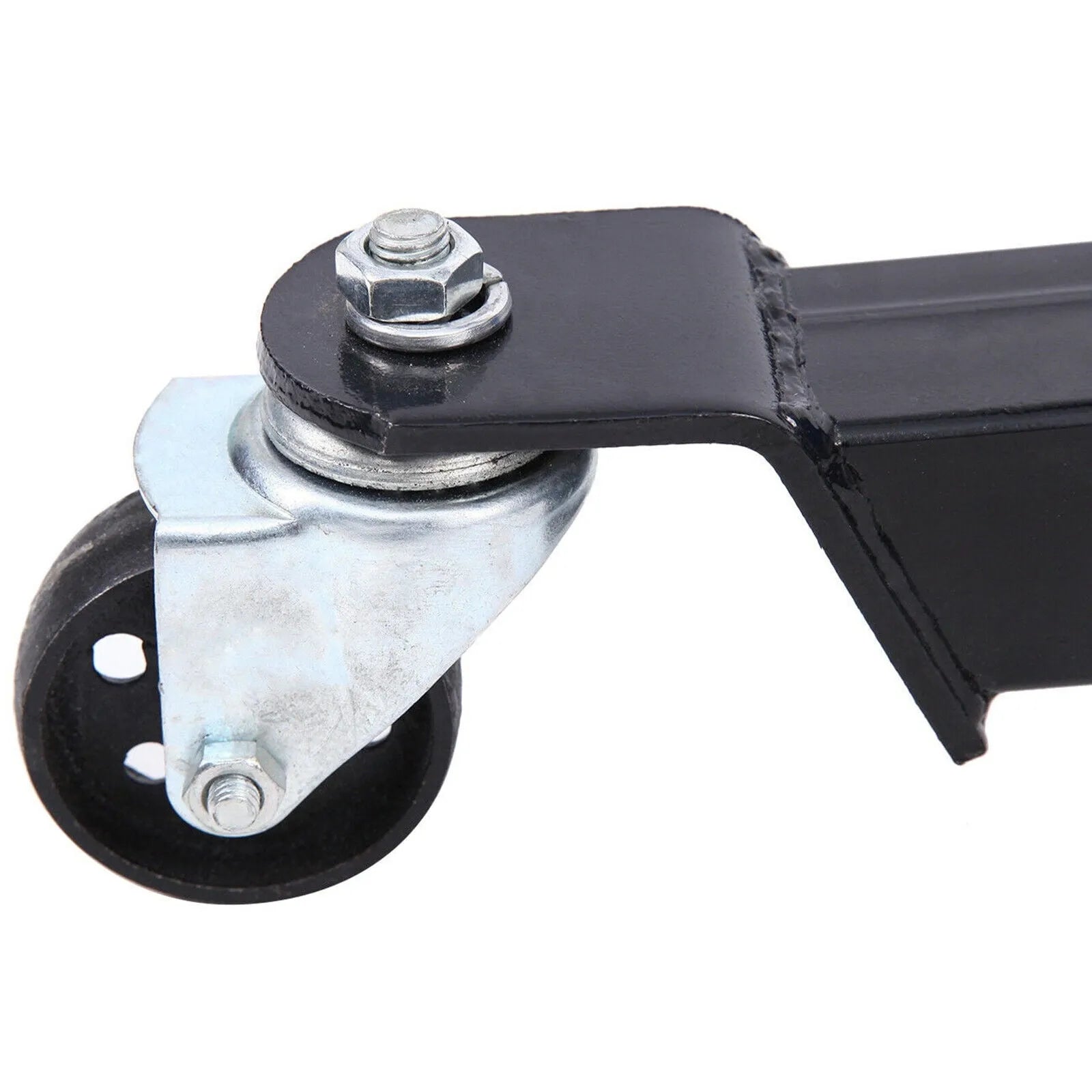 1660 Pounds Hydraulic Car Transmission Jack Vertical Lift with 360掳 Swivel Wheel Pedal ,Blue,33"-70"(0.75Ton)