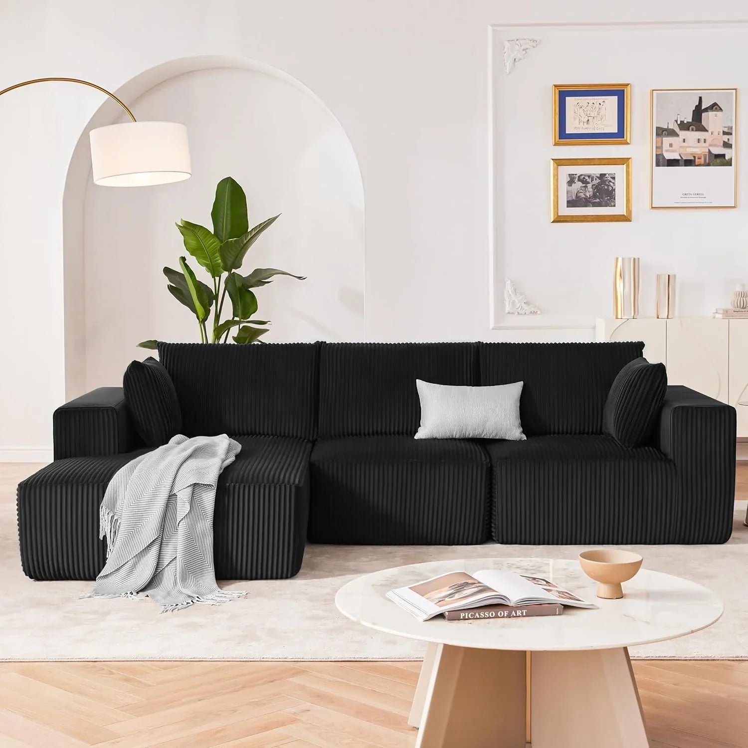 108 inch sectional sofa cloud sectional sofa with deep seat modern sectional L shaped sofa