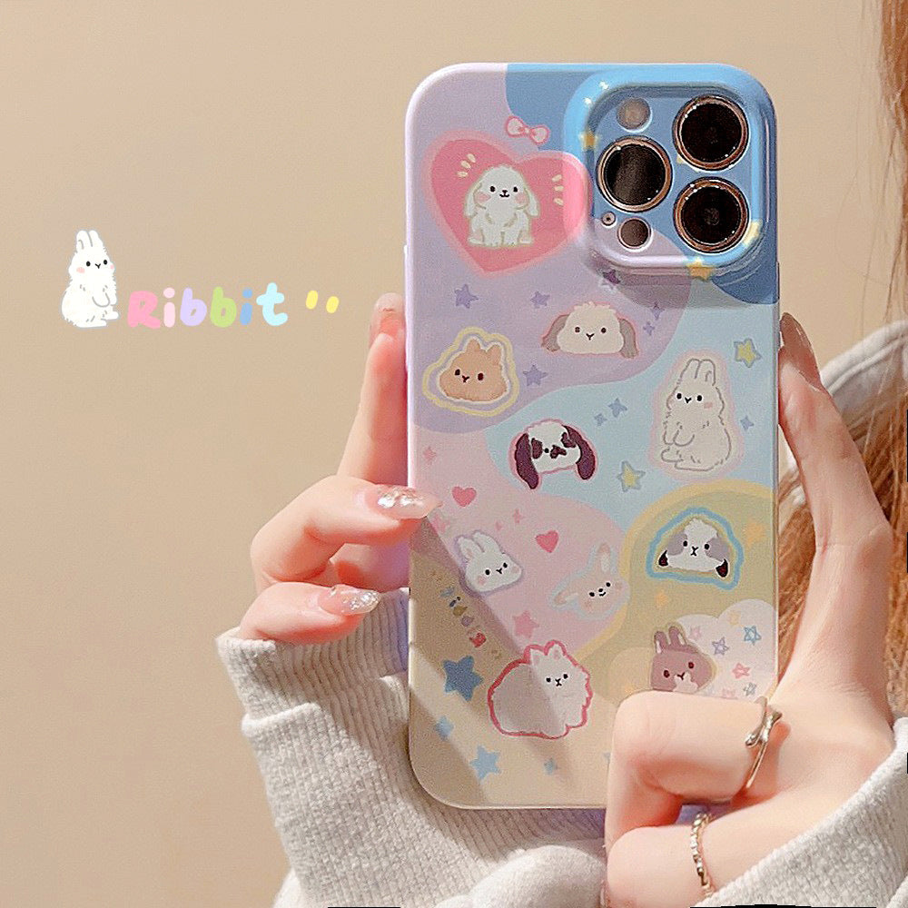 Garden Bunny iPhone Case