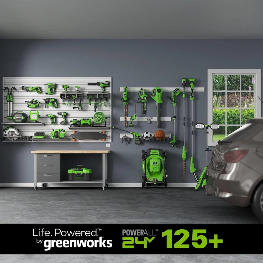 24V Brushless Cordless Drill Impact Driver Power Tool Combo Kit Included 1/2”Drill & 1/4”Hex