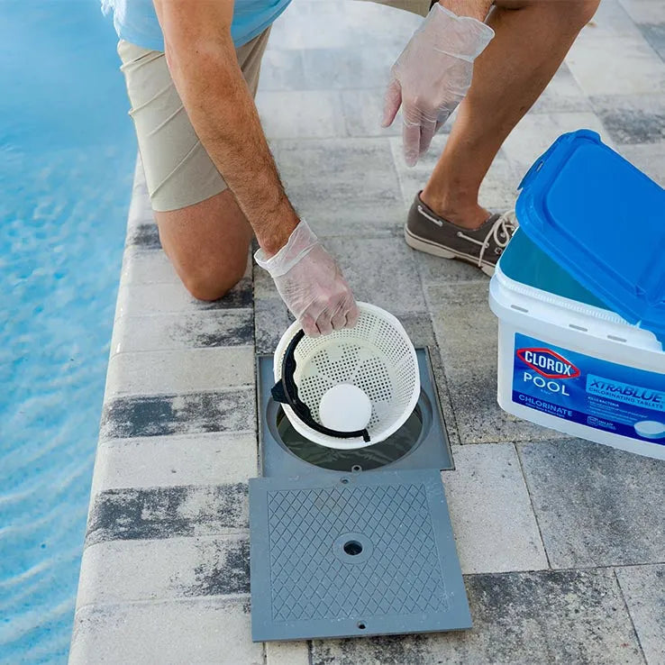 Clorox Pool&Spa XtraBlue 3 测 Chlorinating Tablets for Swimming Pools, 25lb