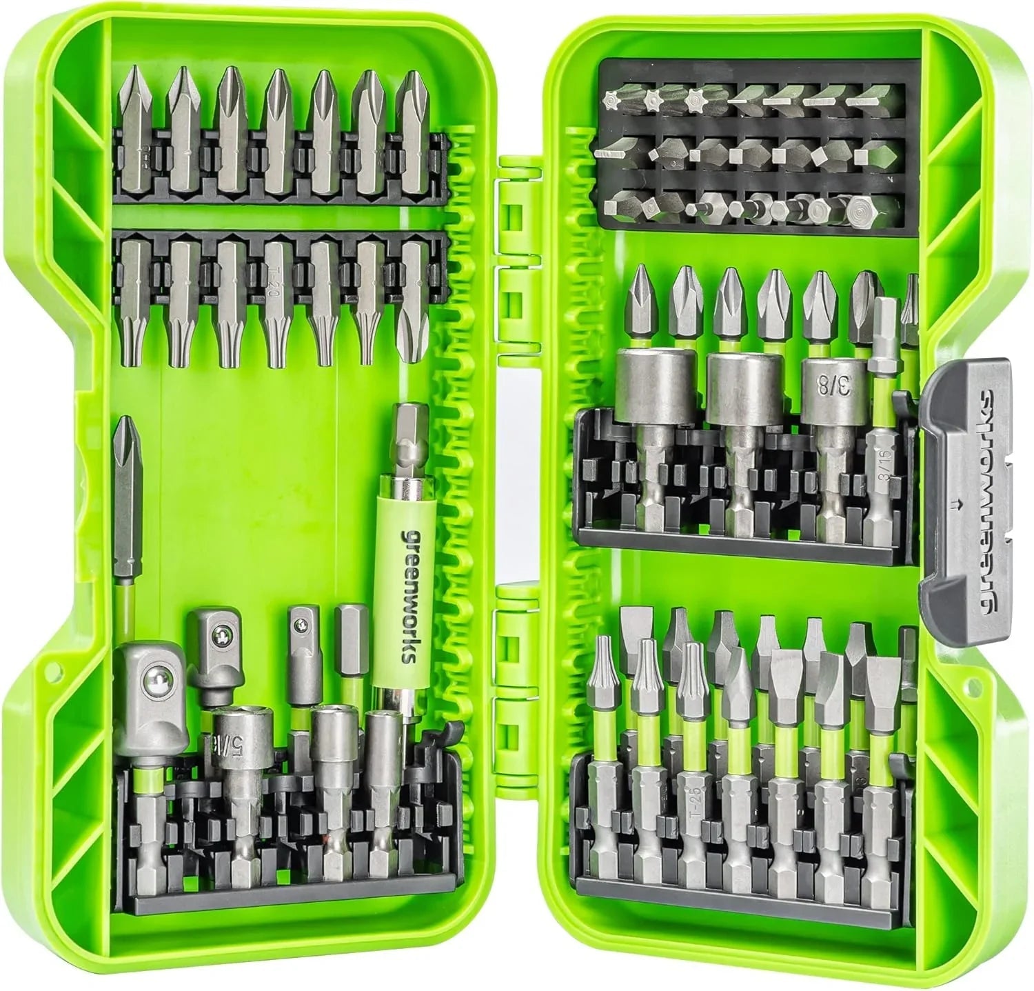24V Brushless Cordless Drill Impact Driver Power Tool Combo Kit Included 1/2”Drill & 1/4”Hex