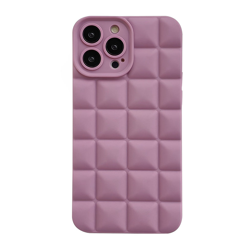 3D Woven Plaid iPhone Case