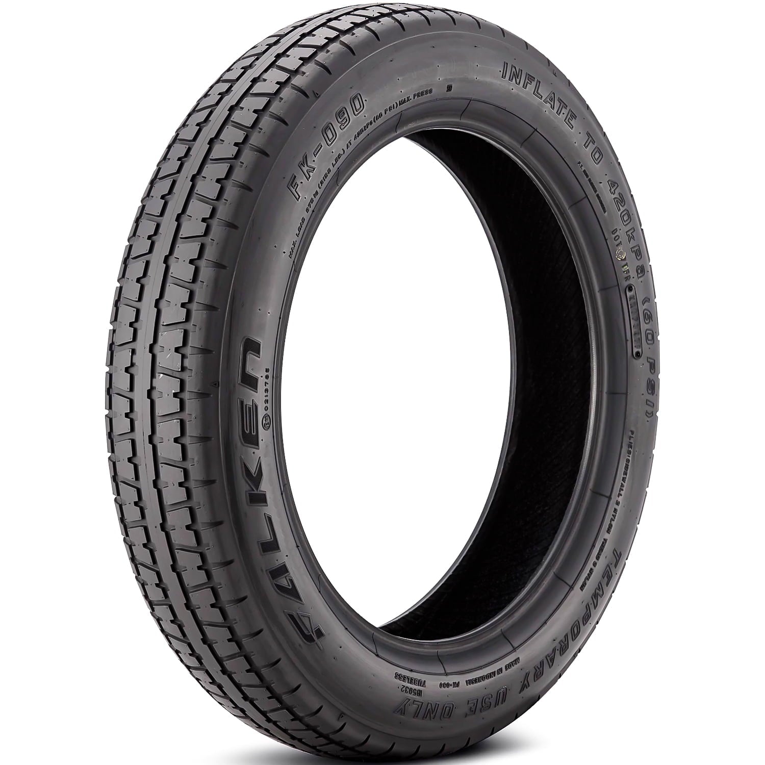 Falken FK-090 T125/70D17 98M Temporary Spare Tire Compact Emergency Replacement Tire