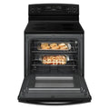 4.8 cu. ft. Electric Range in Stainless Steel Black