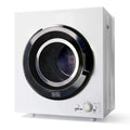 3.5 Cu. ft. Portable Dryer White Black