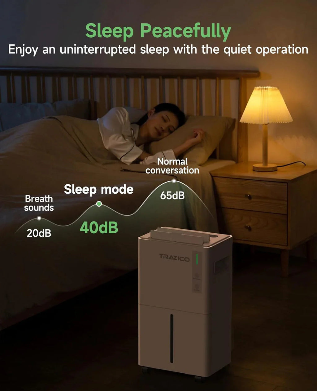 1500 Sq.ft Dehumidifier for Basement 21 Pint Dehumidifiers for Home Large Room with Drain Hose