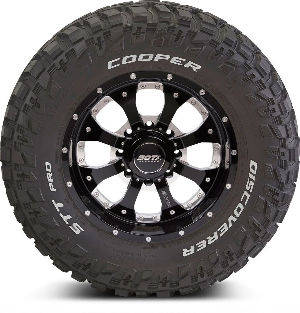 Set of 4 Cooper Discoverer STT Pro LT275/70R18/10 125P Tires – Heavy Duty All-Terrain Performance