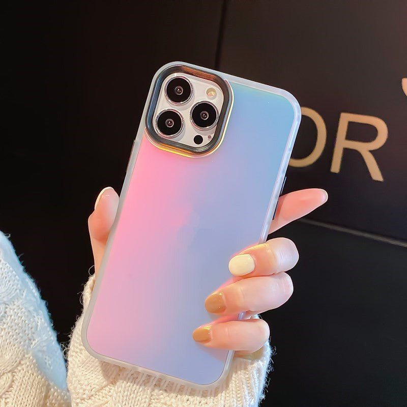 Matte Colorful Laser iphone Case