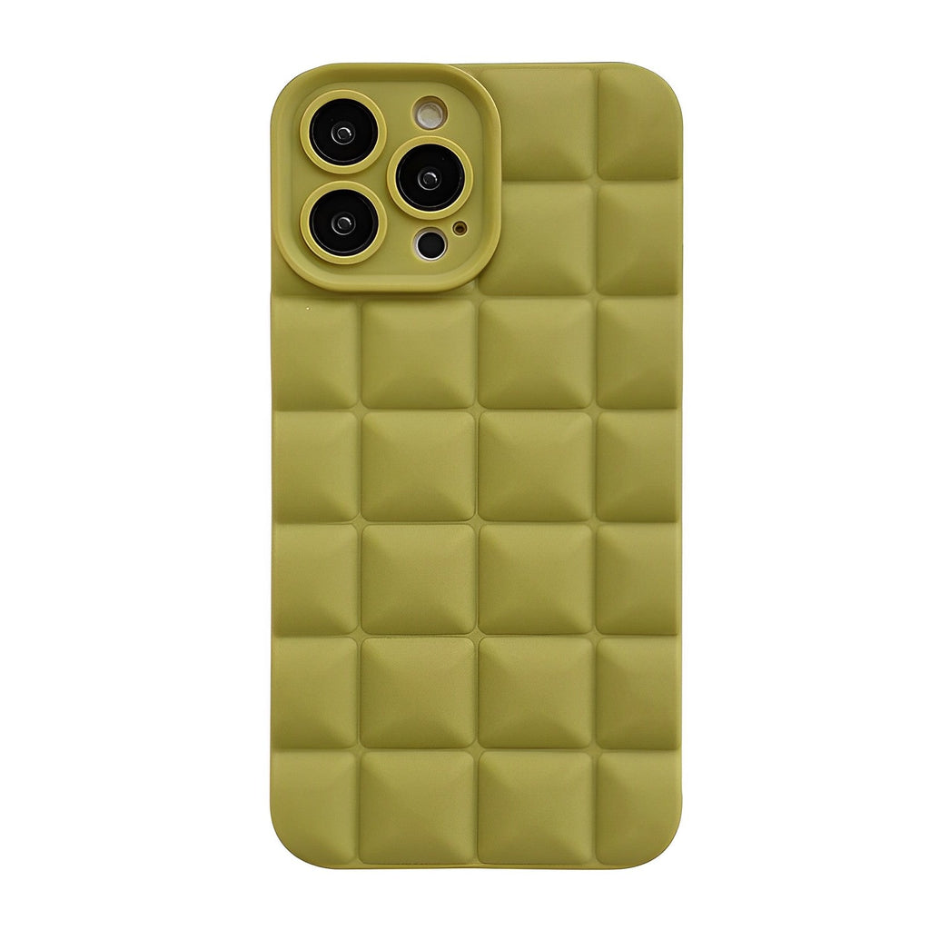 3D Woven Plaid iPhone Case