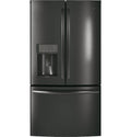 Appliances PFE28KBLTS 36 Inch French Door Refrigerator Black Stainless Steel