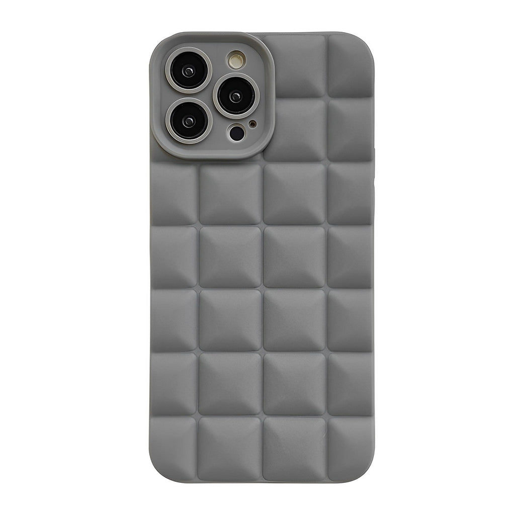 3D Woven Plaid iPhone Case