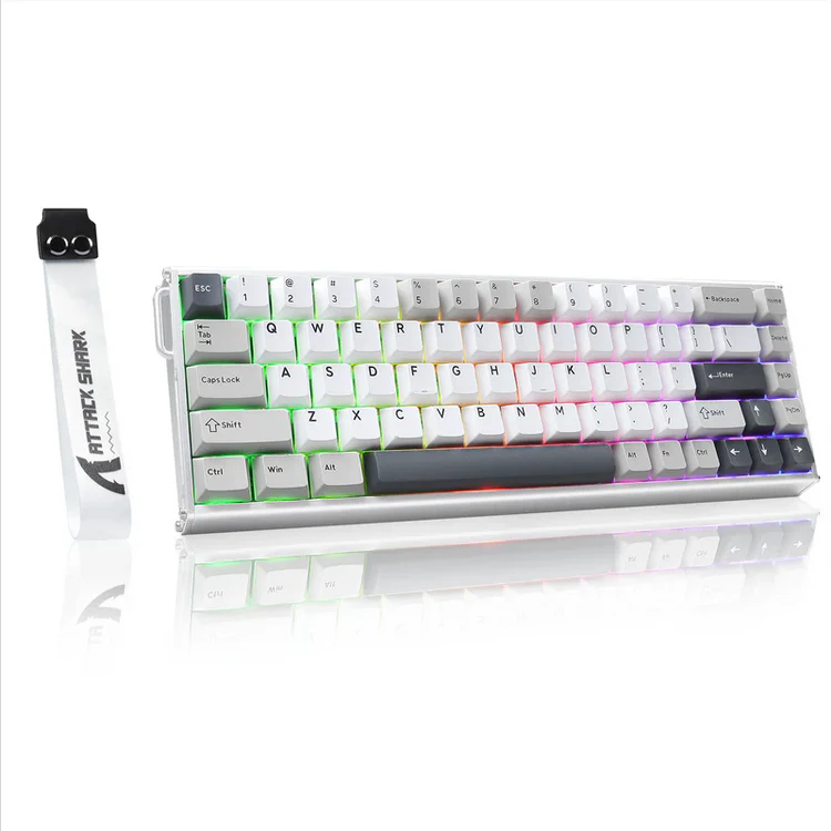ATTACK SHARK X68MAX HE Rapid Trigger Aluminum Keyboard Magnetic Switch