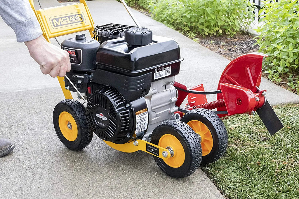101-5.5GT-7Gas Powered Lawn Edger, 5.50 Gross Torque/3.5 HP B&S Engine 7 测 Wheels