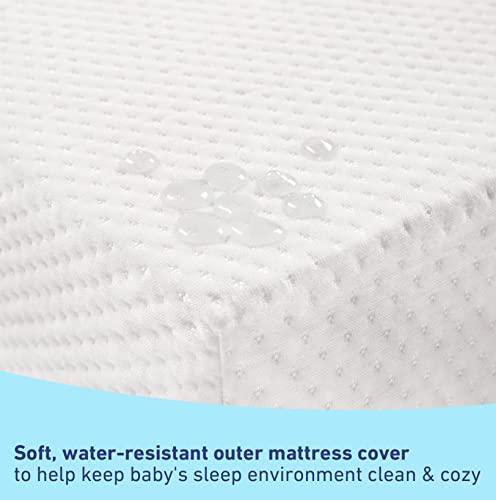 Graco Premium Crib & Toddler Mattress Fits Standard Full-Size Crib and Toddler Bed