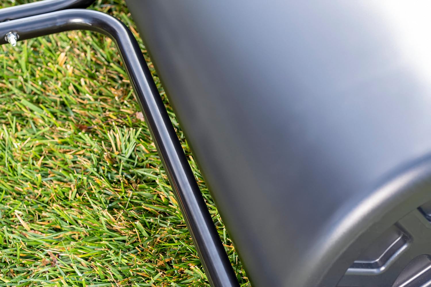 Agri-Fab 45-0604 18" x 48" Tow Behind Poly Lawn Roller 550 lbs Weight with Water, Poly Drum and Steel Frame, with Plug. Designed for Lawn and Garden Tractors