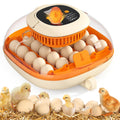25 Egg Incubator, Automatic Egg Turner with Thermometer Seat and Humidity Control, Egg Candler, 360¡ã View with Clear Window, Incubators for Hatching Chicks