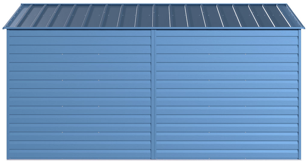 Arrow Select Steel Storage Shed, 10x14, Blue Grey
