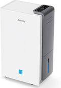 4500 Sq.Ft Most Efficient Energy Star 2025 Dehumidifier Max 80 Pint/D(Standard 52Pint/D) Smart Compressor Dehumidifier with Drain Hose, Intelligent Humidistat,for Basement,Bedroom,Home,Bathroom