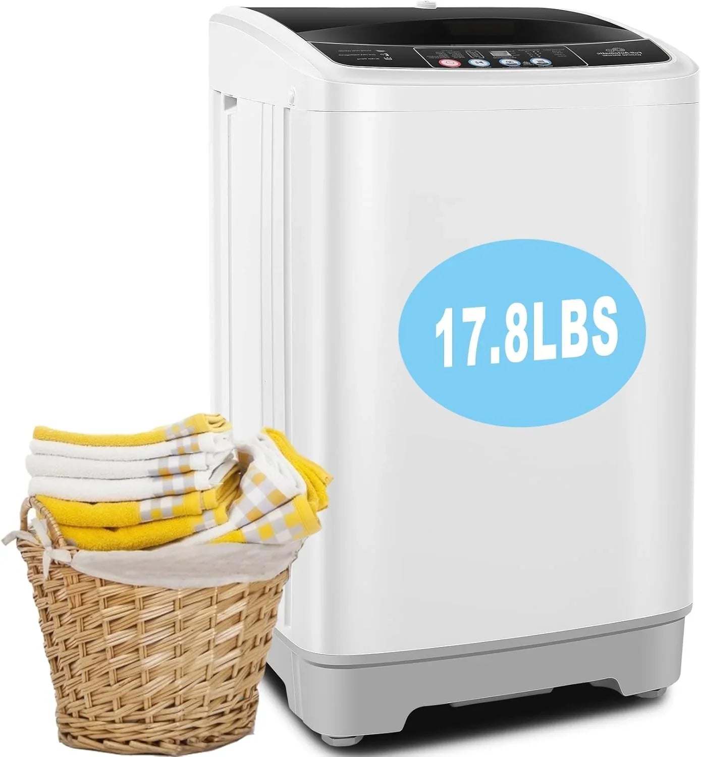 20Lbs Portable Washing Machine Nictemaw Portable Washer 2.8 Cu.ft Washer and Dryer Combo