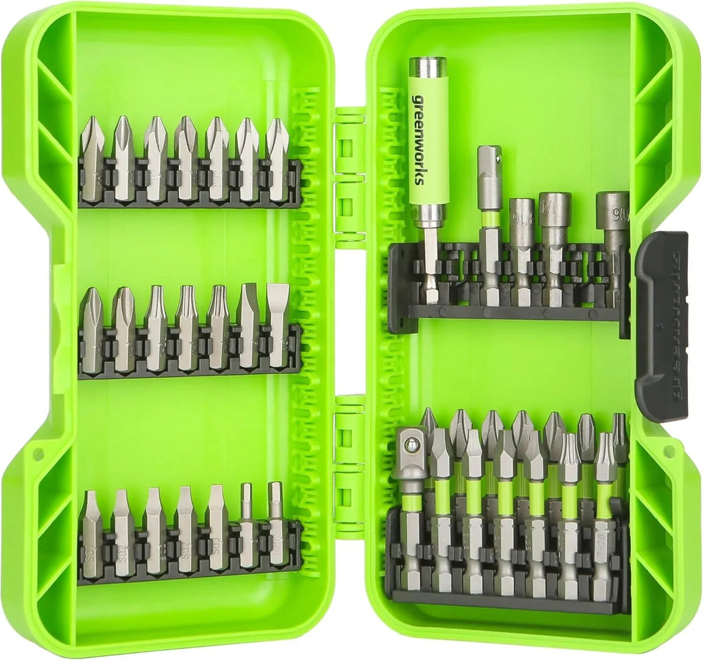 24V Brushless Cordless Drill Impact Driver Power Tool Combo Kit Included 1/2”Drill & 1/4”Hex