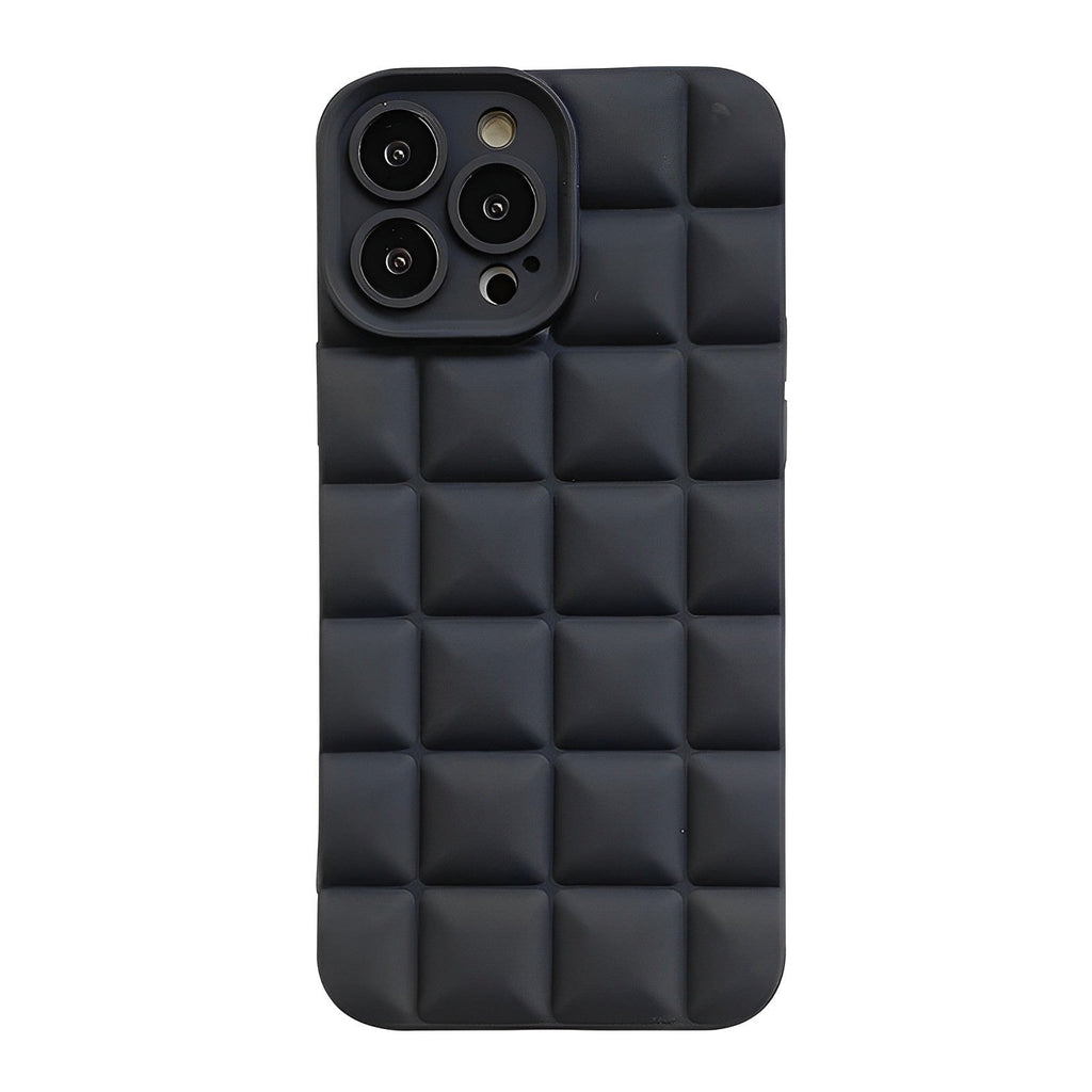 3D Woven Plaid iPhone Case