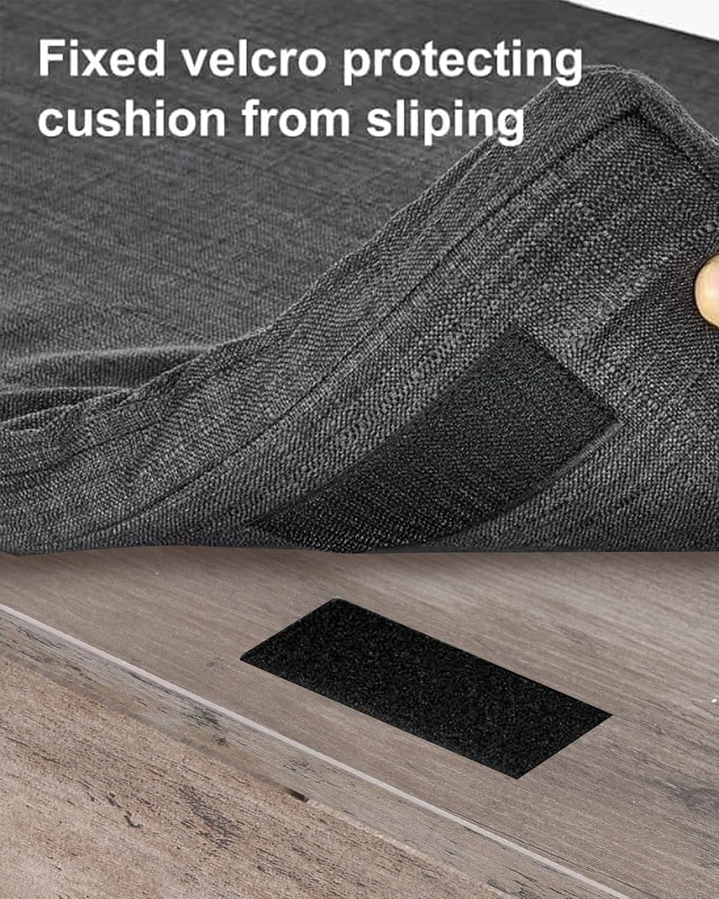 2-Tier Storage Bench Shoe Bench with Thickened Padded Seat Cushion Entryway Bench
