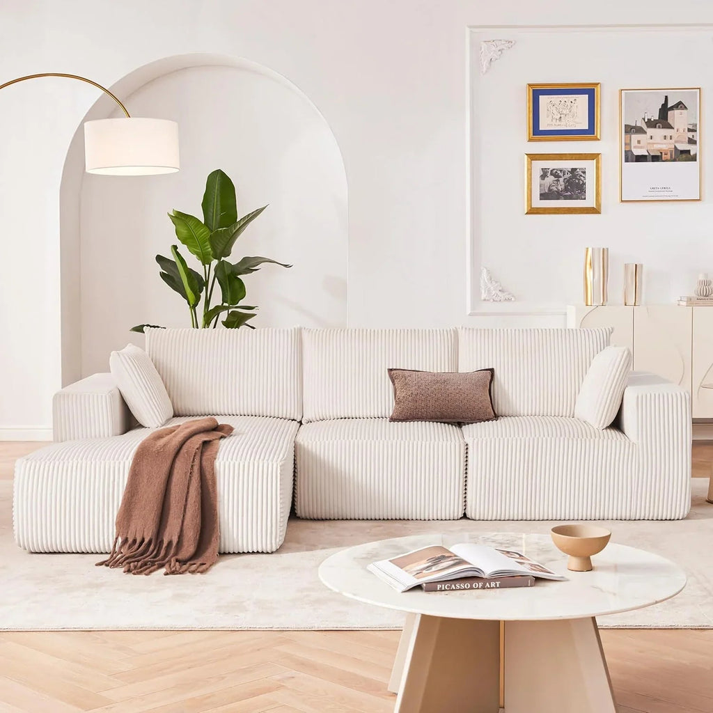 108 inch sectional sofa cloud sectional sofa with deep seat modern sectional L shaped sofa