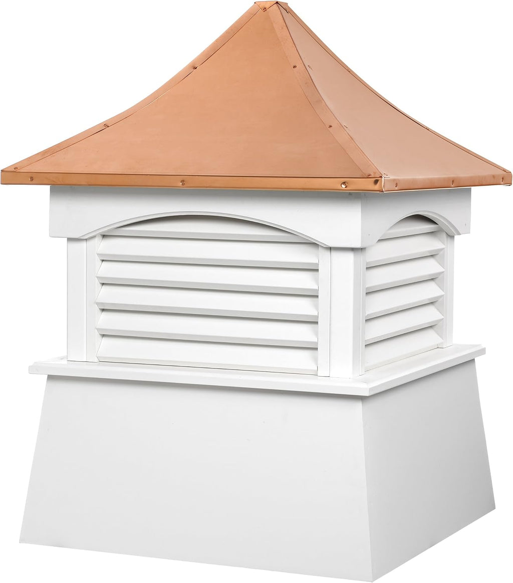 Good Directions 2126CV Coventry Vinyl Cupola, 26" square x 35" high, White