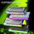 ATTACK SHARK R85 HE Rapid Trigger Keyboard Magnetic Switch with Custom Lightbox