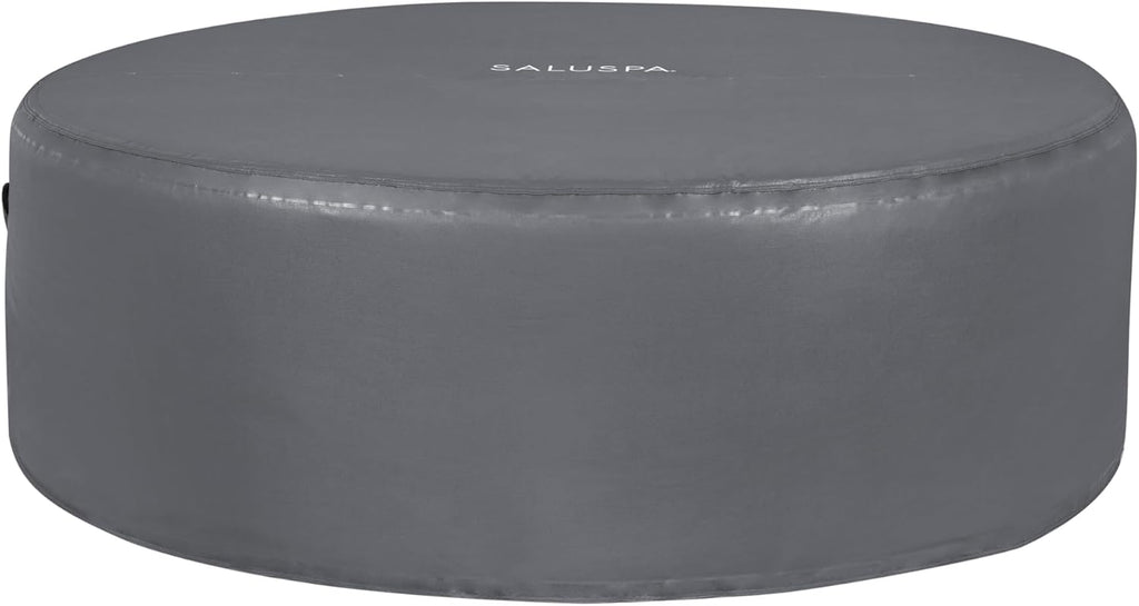 Inflatable Hot Tub Spa (71" x 26") | Portable Hot Tub with 2 Covers (1 Energy-Efficient Thermal Cover and 1 Standard Cover) | Fits Up to 2-4 Persons | Black
