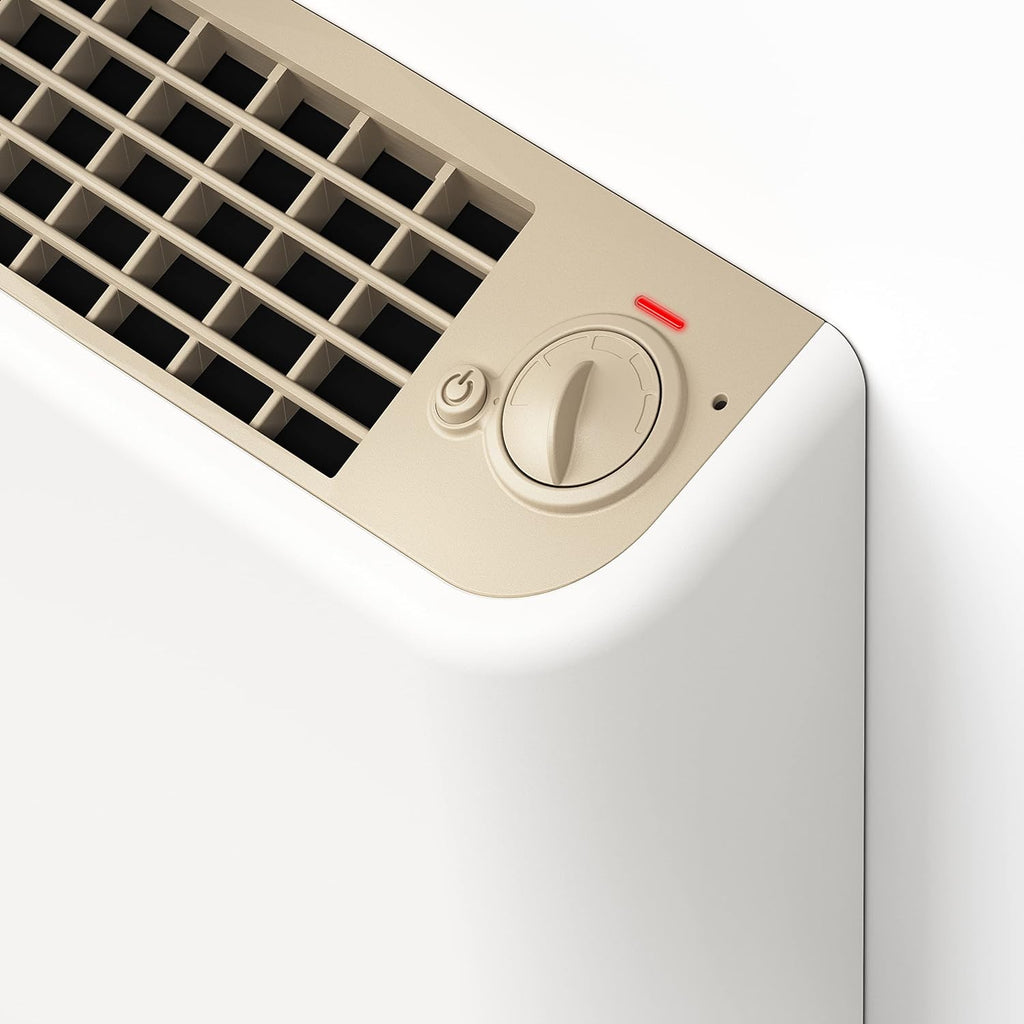 EnviMAX Plug-in Electric Panel Wall Heaters for Large Rooms, 1000 Watts, 24/7 Heating w/Safety Sensor Protection, Patented Quiet Fan-less Design, Easy 2-Min Install, Indoor Space Heater, Made in USA