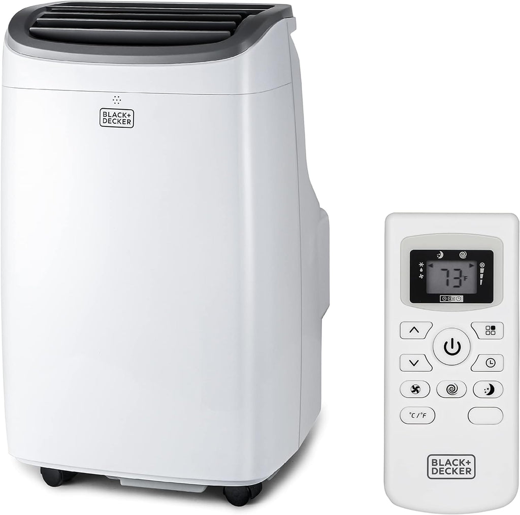 BLACK+DECKER 8,000 BTU Portable Air Conditioner up to 350 Sq.ft with Remote Control